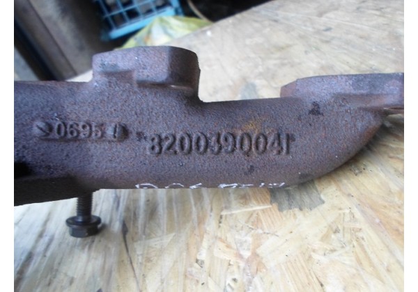 колектор випускний Renault Megane II, III, Scenic II, III, Logan, Fluence, Clio II, III, Modus, Kangoo, II, Laguna III, Twingo II, Duster 1.5 dci, 8200390041, 8200468141, 8200471170, 8200574232